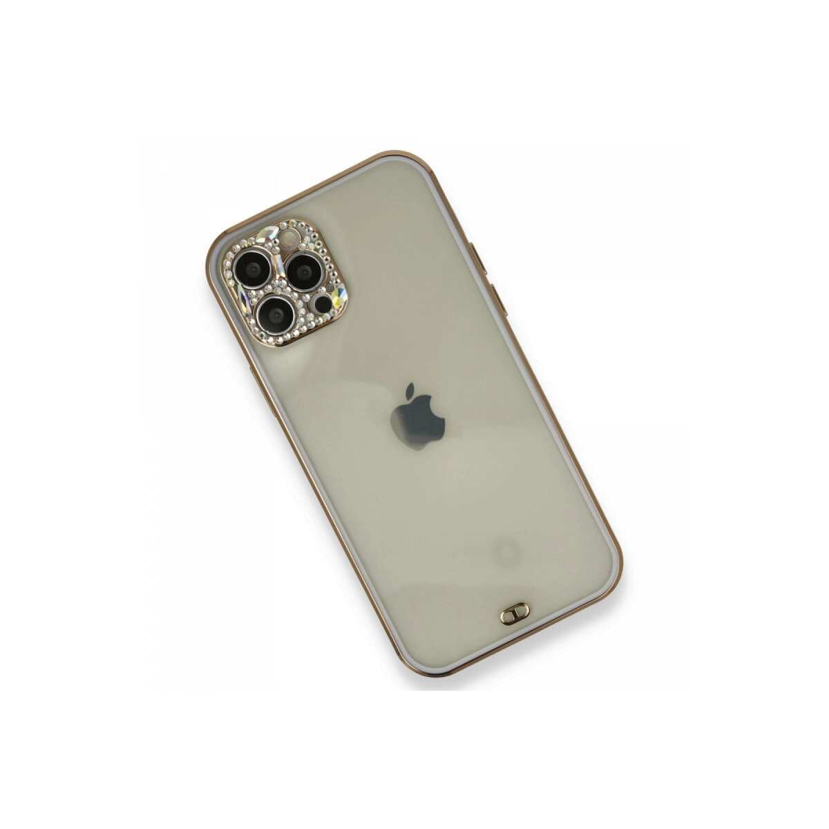 Apple İphone 12 Pro Kılıf Liva Taşlı Silikon - Mor Apple İphone 12 Pro Kılıf Liva Taşlı Silikon - Mor