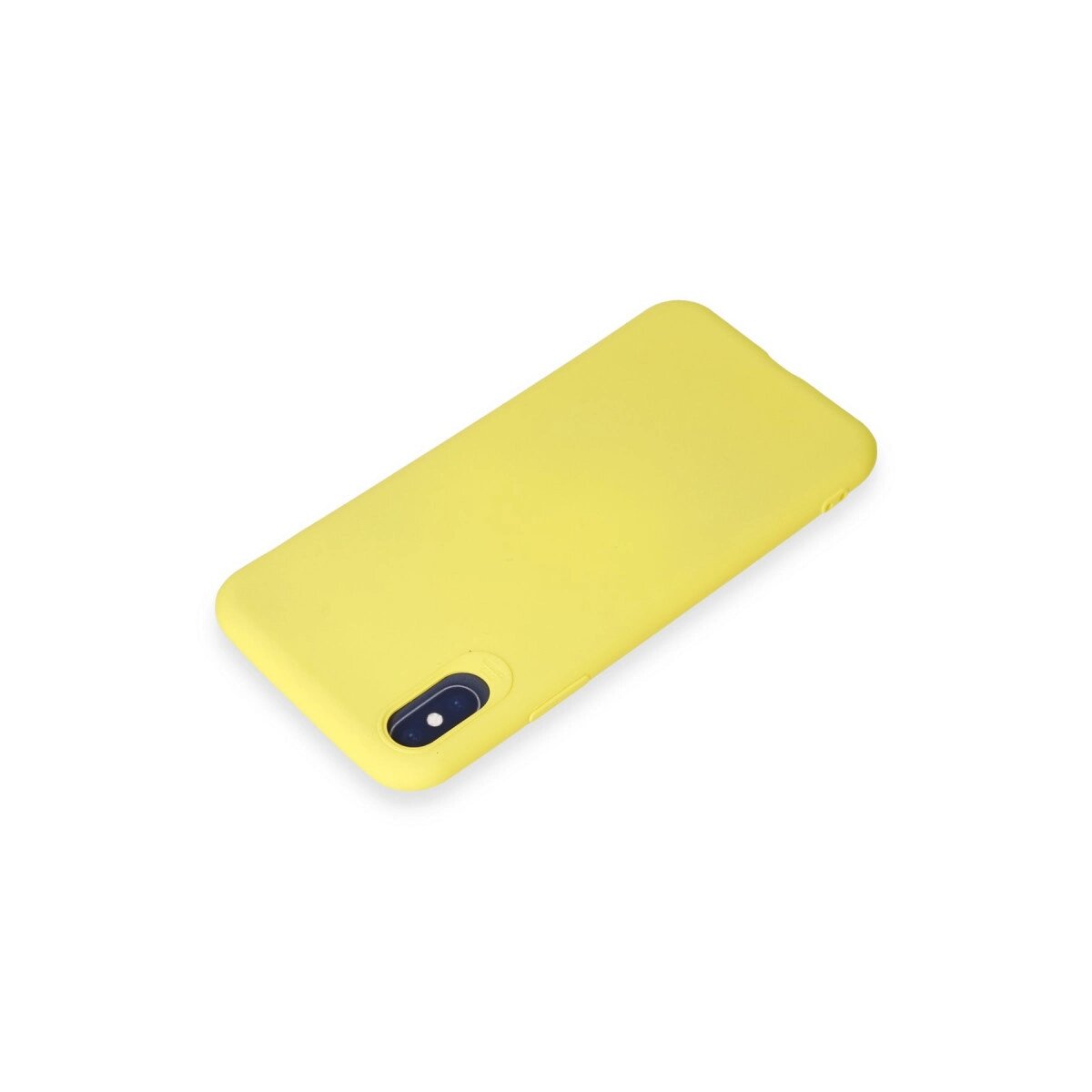 Apple İphone X Kılıf First Silikon - Sarı Apple İphone X Kılıf First Silikon - Sarı