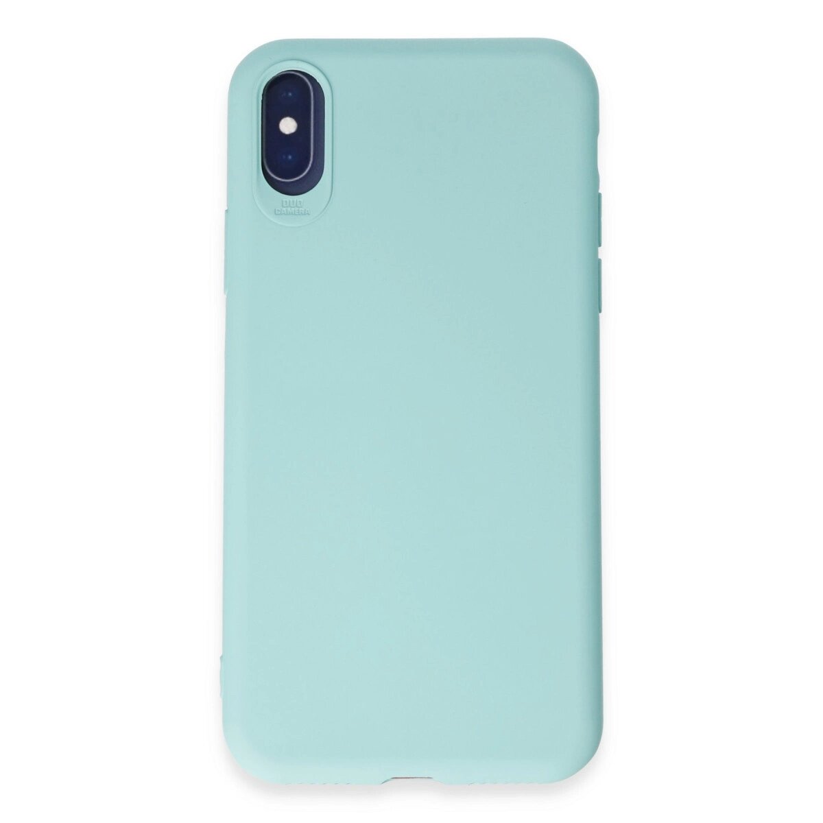 Apple İphone X Kılıf First Silikon - Turkuaz Apple İphone X Kılıf First Silikon - Turkuaz