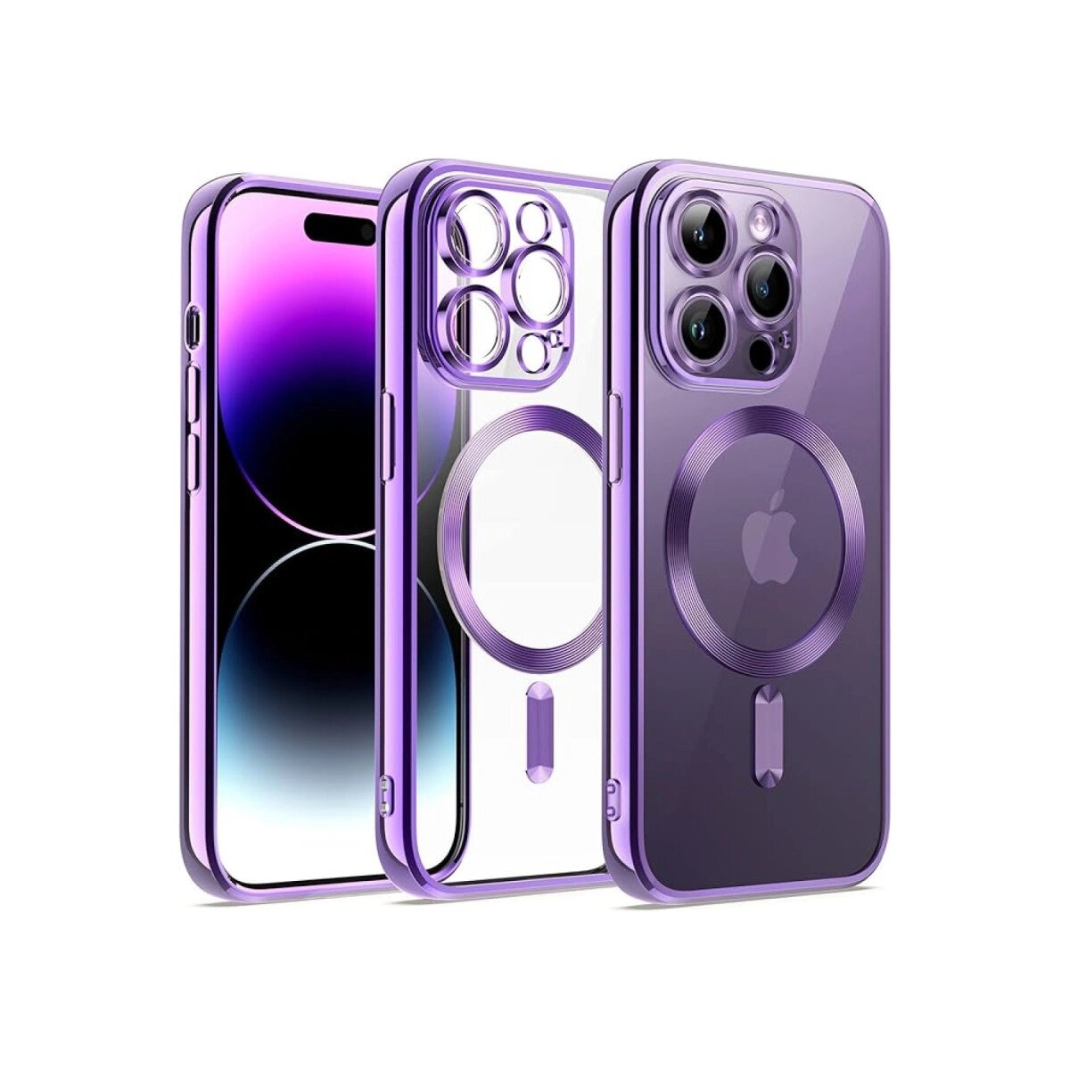 Apple İphone 12 Pro Kılıf Kross Magneticsafe Kapak - Mor Apple İphone 12 Pro Kılıf Kross Magneticsafe Kapak - Mor