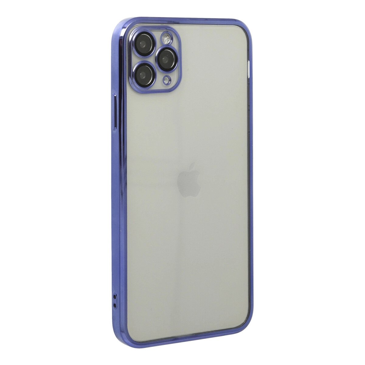 Apple İphone 11 Pro Max Kılıf Razer Lensli Silikon - Mor
