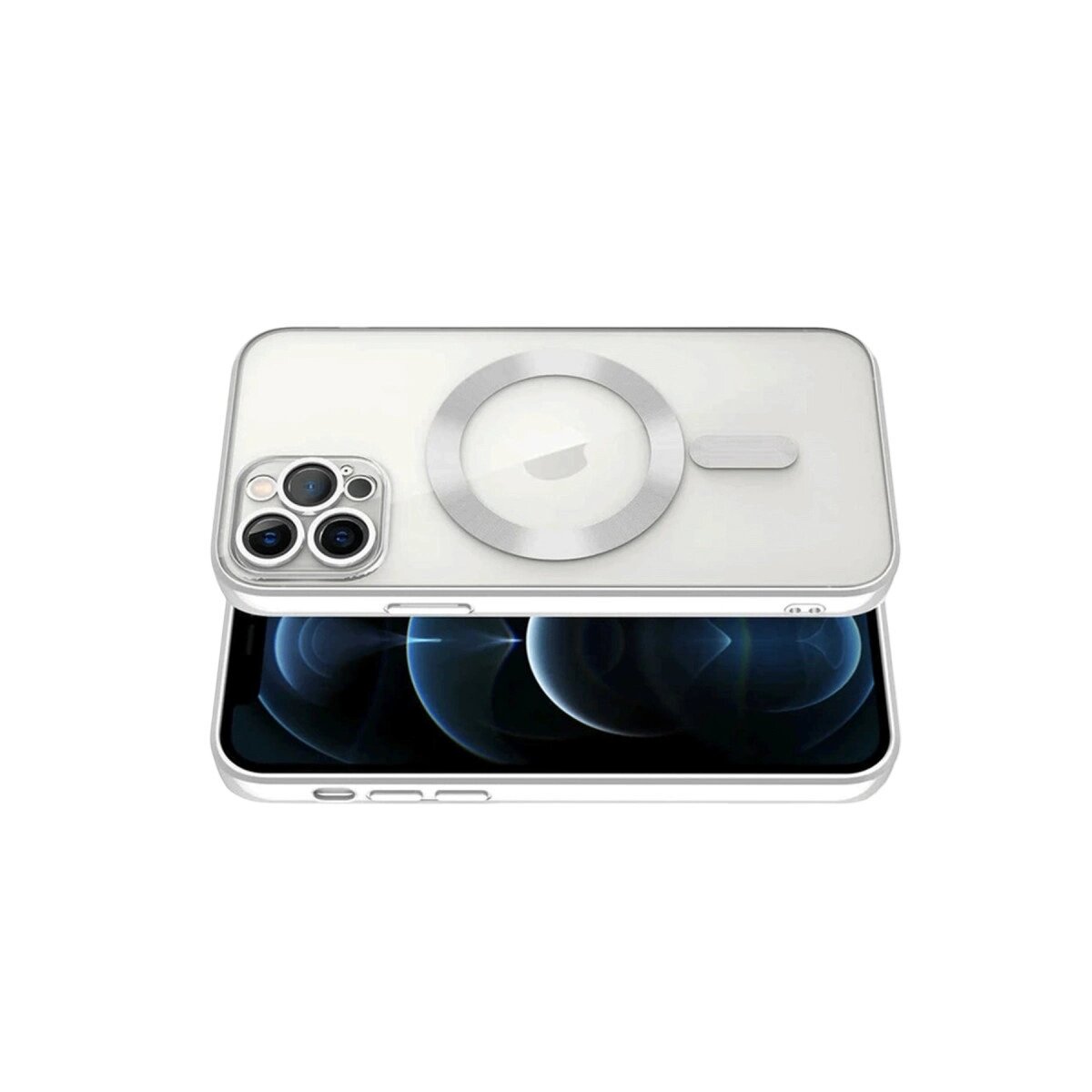 Apple İphone 13 Pro Kılıf Kross Magneticsafe Kapak - Gümüş Apple İphone 13 Pro Kılıf Kross Magneticsafe Kapak - Gümüş