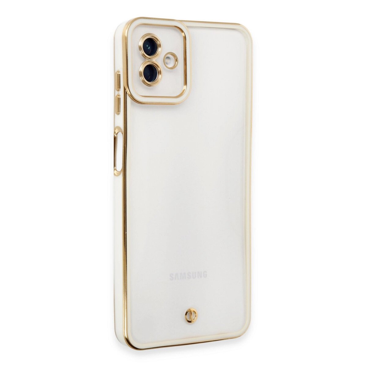 Galaxy A04 Kılıf Liva Lens  - Beyaz