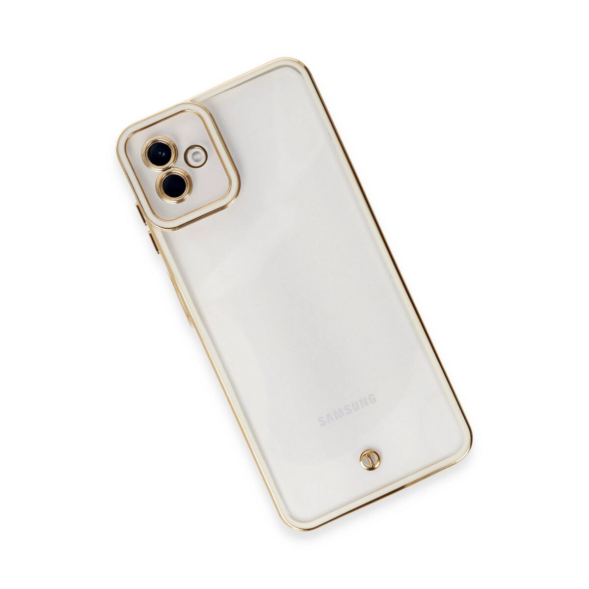Samsung Galaxy A04 Kılıf Liva Lens Silikon - Beyaz Samsung Galaxy A04 Kılıf Liva Lens Silikon - Beyaz