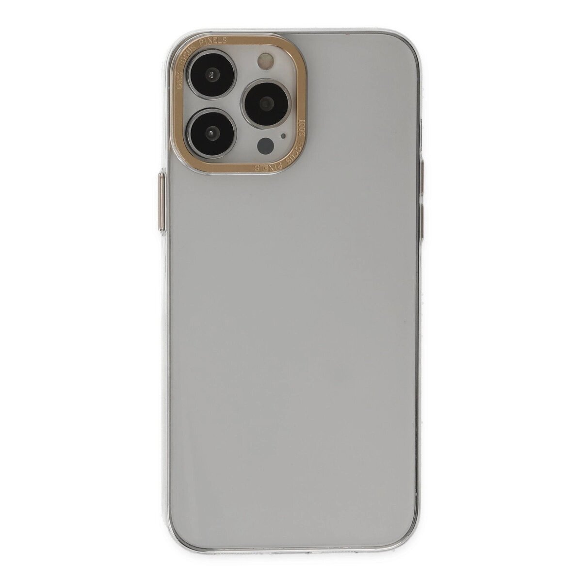 Apple İphone 13 Pro Kılıf Anka Pc Sert Metal Kapak - Şeffaf Apple İphone 13 Pro Kılıf Anka Pc Sert Metal Kapak - Şeffaf