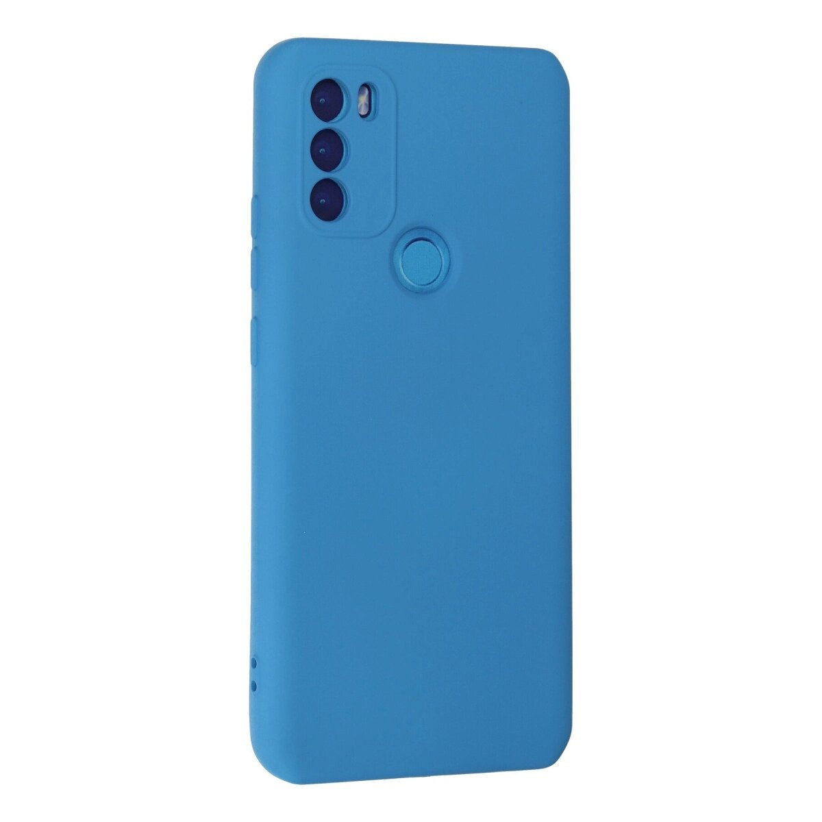 General Mobile Gm 21 Plus Kılıf Nano İçi Kadife Silikon - Mavi