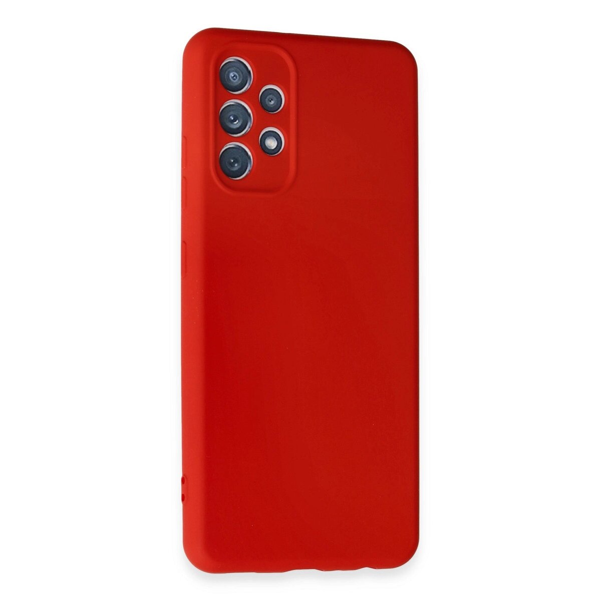 Samsung Galaxy A32 Kılıf First Silikon - Kırmızı