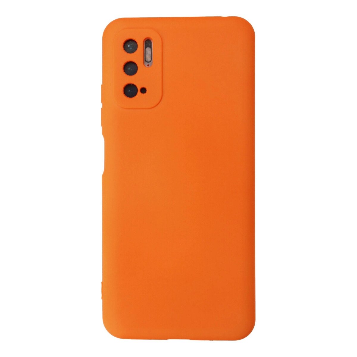 Xiaomi Redmi Note 10 5g Kılıf Nano İçi Kadife Silikon - Turuncu Xiaomi Redmi Note 10 5g Kılıf Nano İçi Kadife Silikon - Turuncu