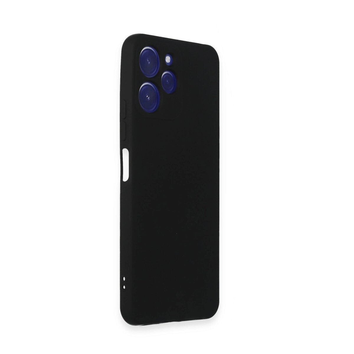 Xiaomi Redmi 12 Kılıf Nano İçi Kadife Silikon - Siyah Xiaomi Redmi 12 Kılıf Nano İçi Kadife Silikon - Siyah