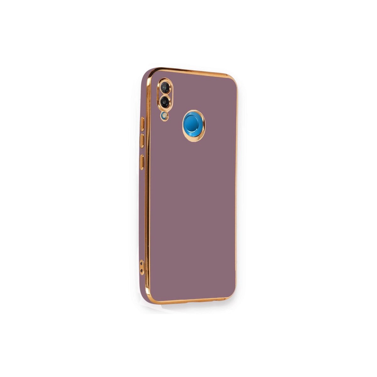 Huawei P20 Lite Kılıf Volet Silikon - Mor Huawei P20 Lite Kılıf Volet Silikon - Mor