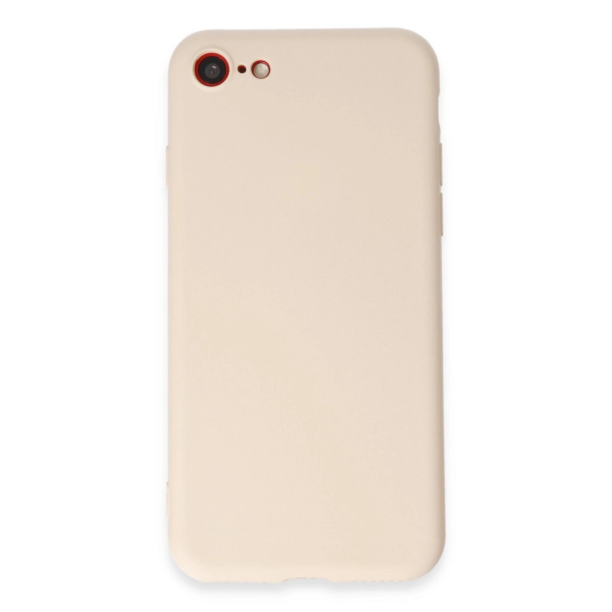 Apple İphone 7 Kılıf First Silikon - Krem Apple İphone 7 Kılıf First Silikon - Krem