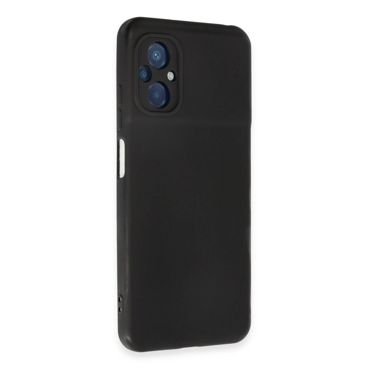 Xiaomi Poco M5 Kılıf Nano İçi Kadife Silikon - Siyah Xiaomi Poco M5 Kılıf Nano İçi Kadife Silikon - Siyah