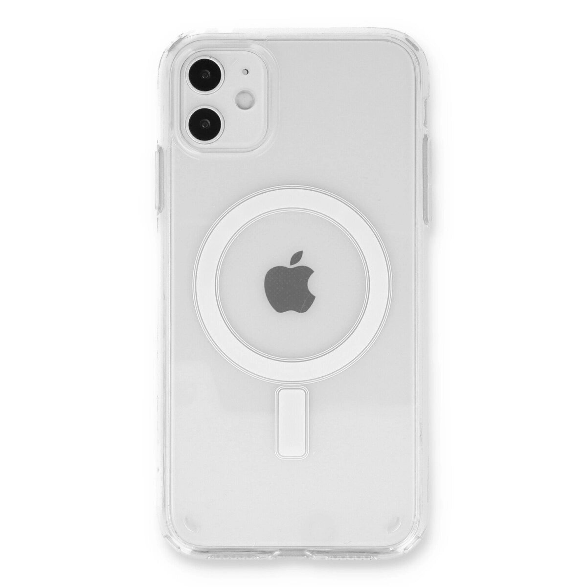 Apple İphone 11 Kılıf Pc Real Magsafe Kapak - Şeffaf Apple İphone 11 Kılıf Pc Real Magsafe Kapak - Şeffaf