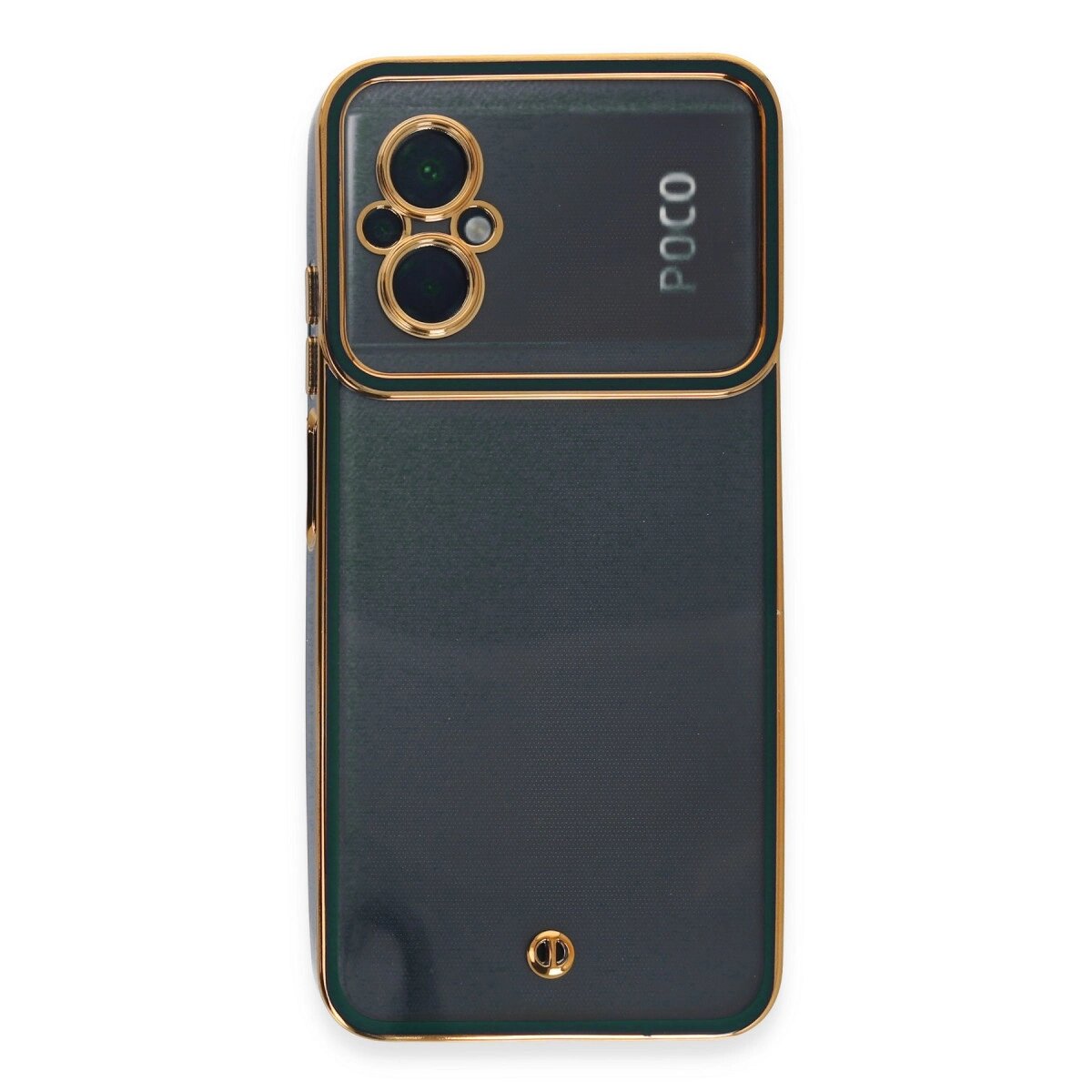 Xiaomi Poco M5 Kılıf Liva Lens Silikon - Yeşil Xiaomi Poco M5 Kılıf Liva Lens Silikon - Yeşil