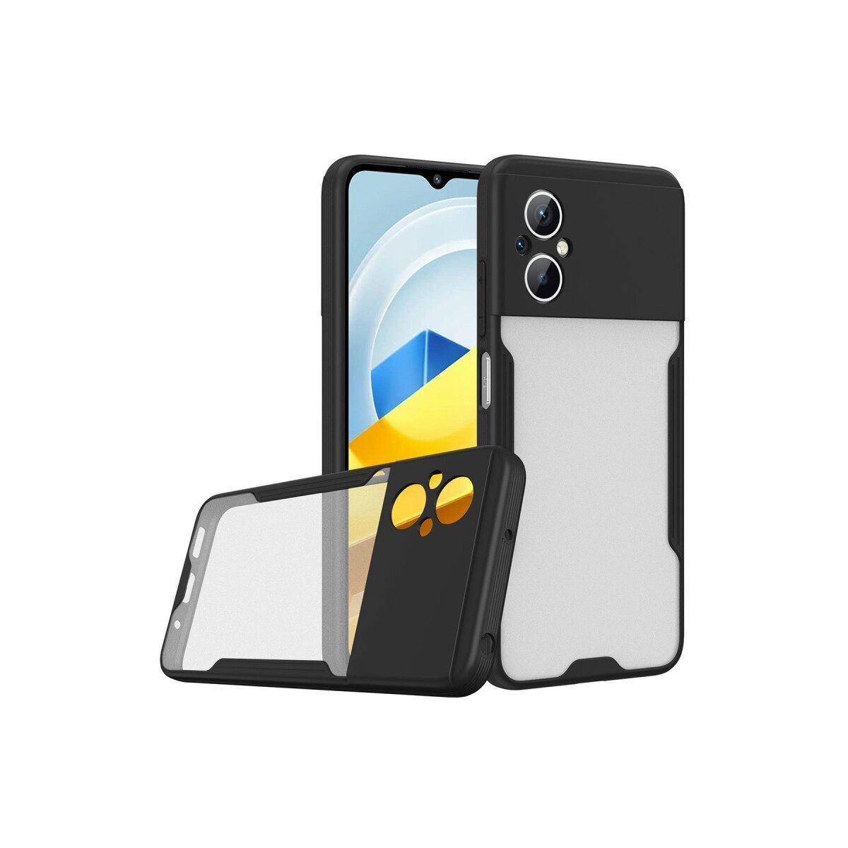 Xiaomi Poco M5 Kılıf Platin Silikon - Siyah Xiaomi Poco M5 Kılıf Platin Silikon - Siyah