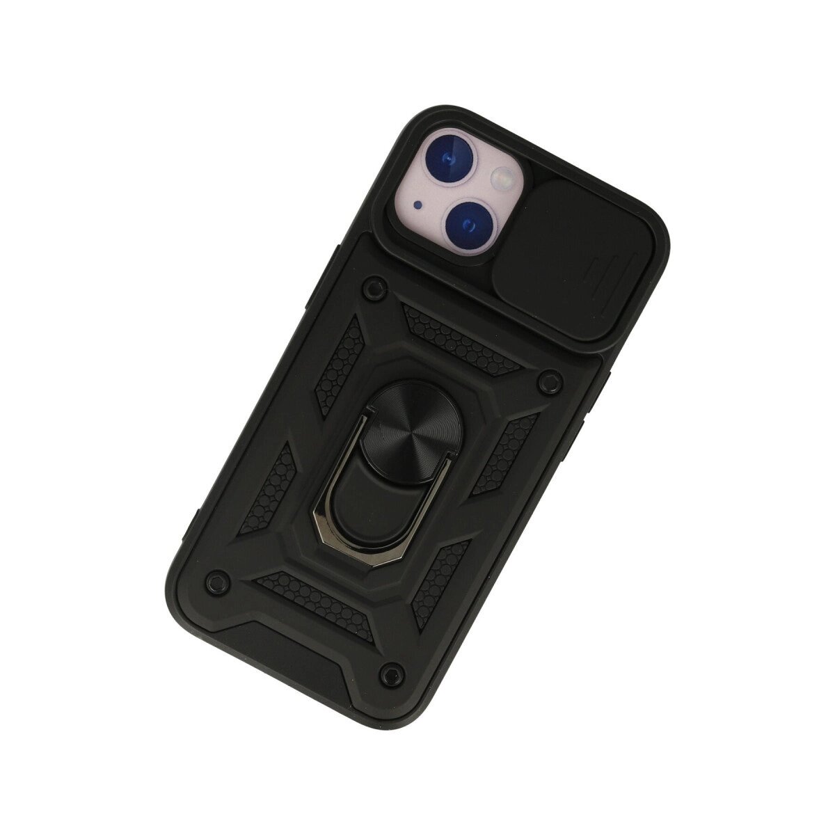 Apple İphone 13 Kılıf Pars Lens Yüzüklü Silikon - Siyah Apple İphone 13 Kılıf Pars Lens Yüzüklü Silikon - Siyah