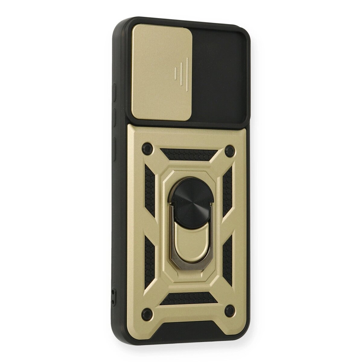 Samsung Galaxy A03s Kılıf Pars Lens Yüzüklü Silikon - Gold Samsung Galaxy A03s Kılıf Pars Lens Yüzüklü Silikon - Gold
