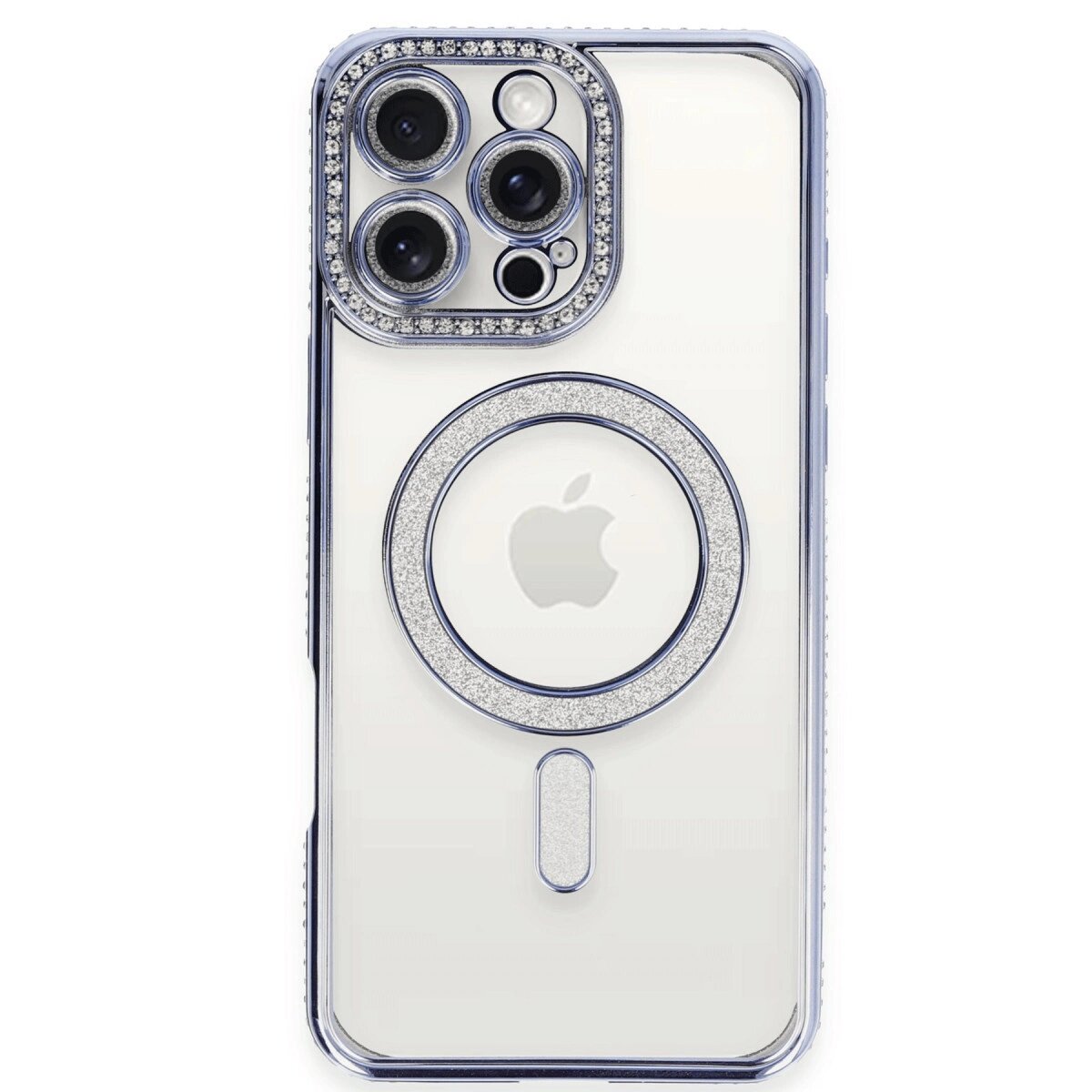 Apple İphone 16 Pro Kılıf Joke Simli Magneticsafe Kılıf - Mavi Apple İphone 16 Pro Kılıf Joke Simli Magneticsafe Kılıf - Mavi