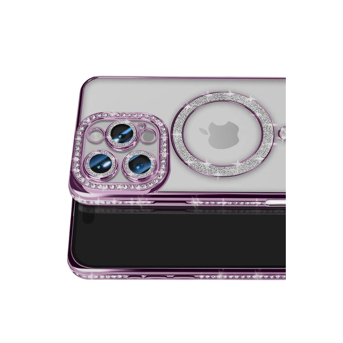 Apple İphone 16 Pro Max Kılıf Joke Simli Magneticsafe Kılıf - Derin Mor Apple İphone 16 Pro Max Kılıf Joke Simli Magneticsafe Kılıf - Derin Mor