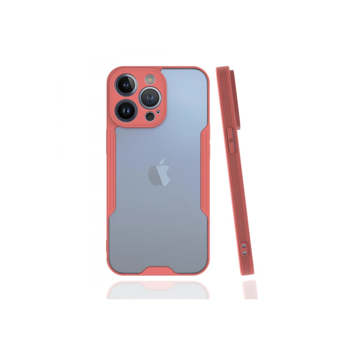 Apple İphone 13 Pro Kılıf Platin Silikon - Pembe Apple İphone 13 Pro Kılıf Platin Silikon - Pembe