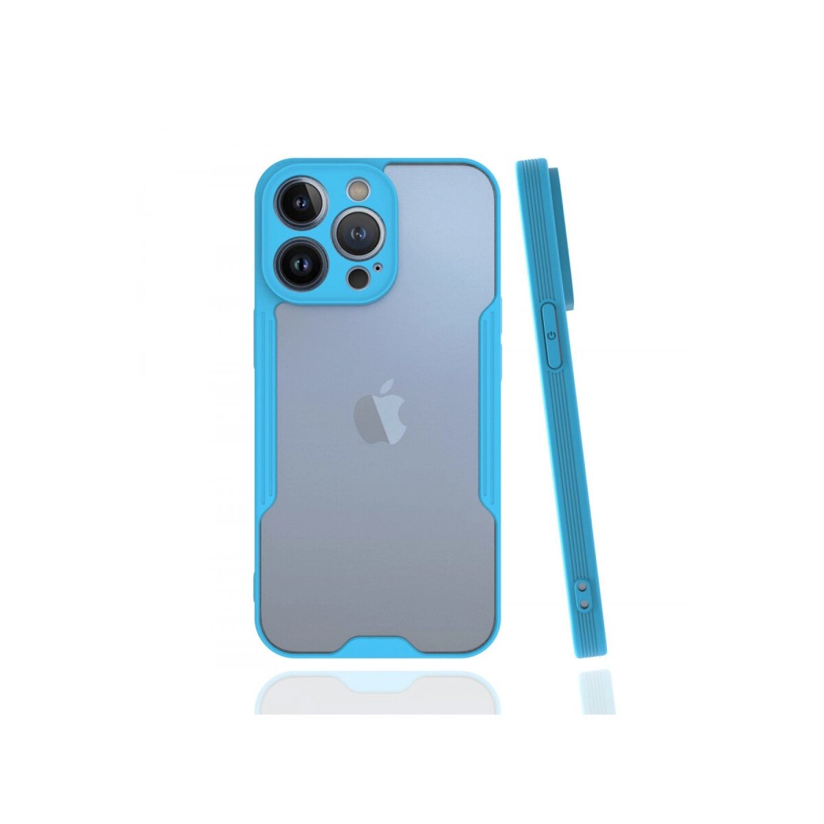 Apple İphone 13 Pro Kılıf Platin Silikon - Mavi Apple İphone 13 Pro Kılıf Platin Silikon - Mavi