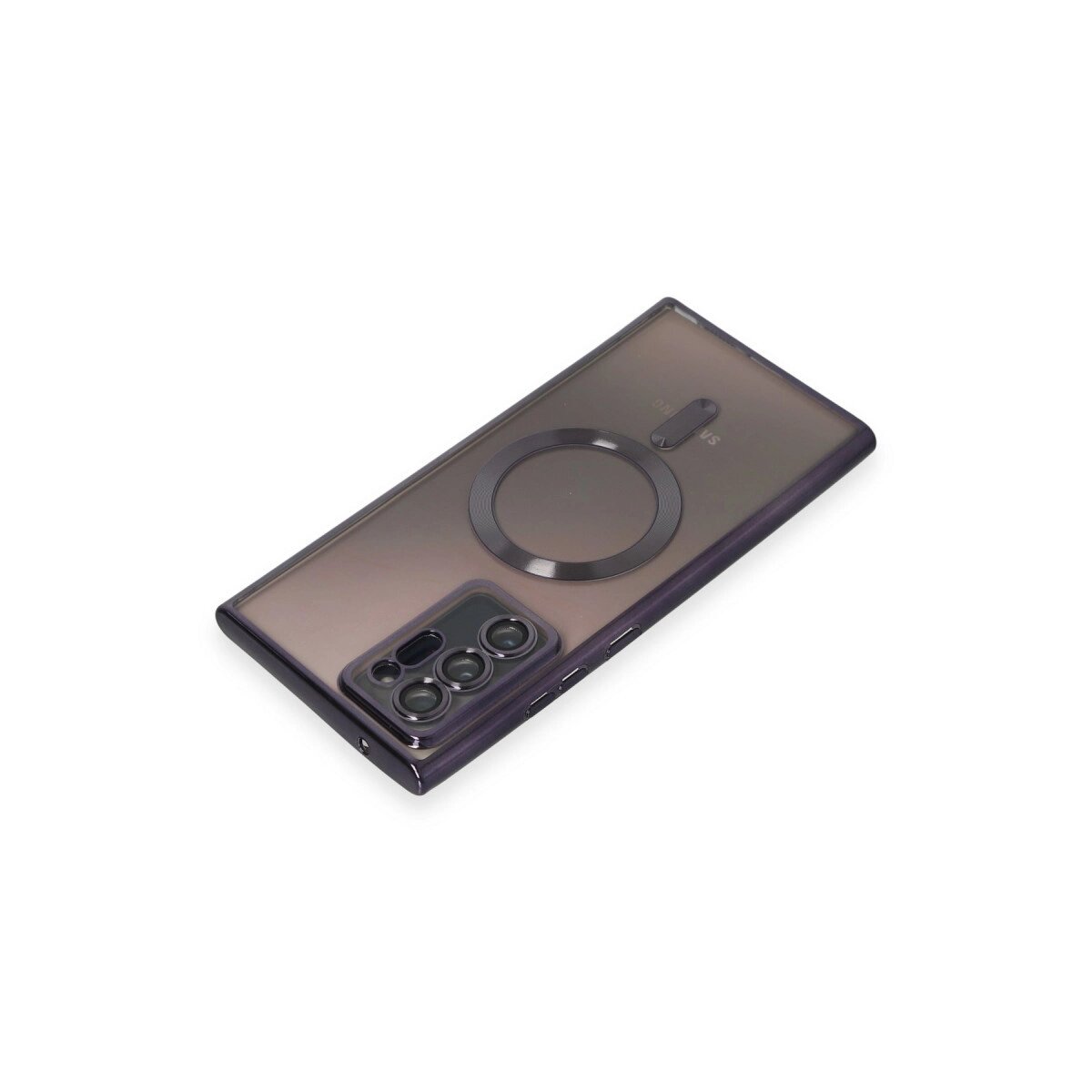 Samsung Galaxy Note 20 Ultra Kılıf Kross Magneticsafe Kapak - Mor Samsung Galaxy Note 20 Ultra Kılıf Kross Magneticsafe Kapak - Mor