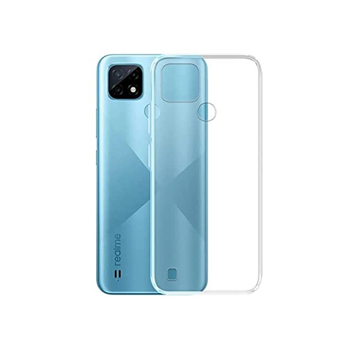 Realme C25 Kılıf Lüx Şeffaf Silikon Realme C25 Kılıf Lüx Şeffaf Silikon