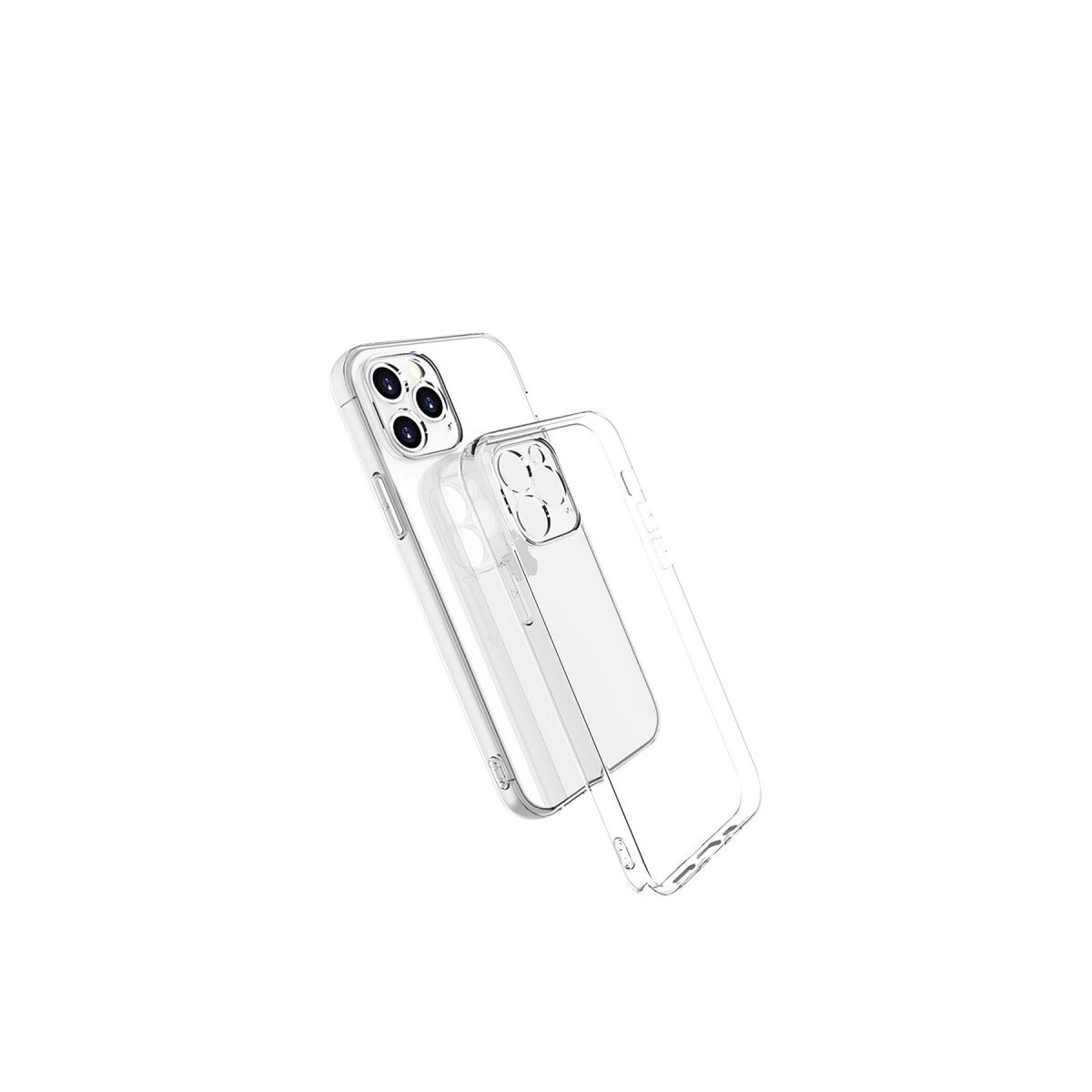 Apple İphone 13 Pro Max Kılıf Lüx Şeffaf Silikon Apple İphone 13 Pro Max Kılıf Lüx Şeffaf Silikon