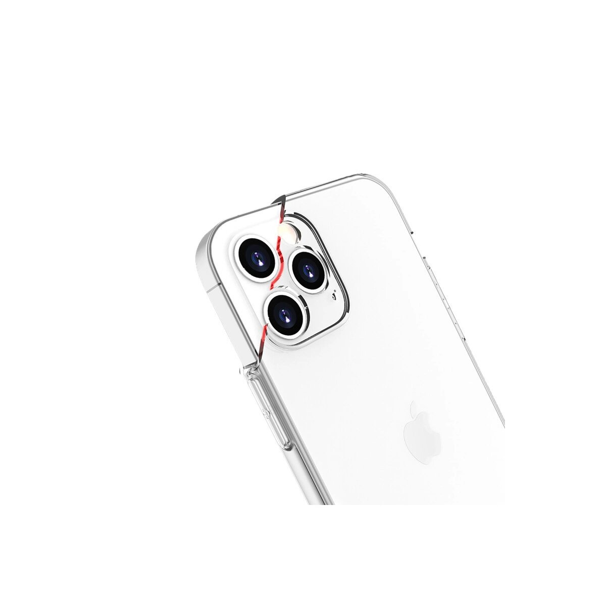 Apple İphone 13 Pro Max Kılıf Lüx Şeffaf Silikon Apple İphone 13 Pro Max Kılıf Lüx Şeffaf Silikon