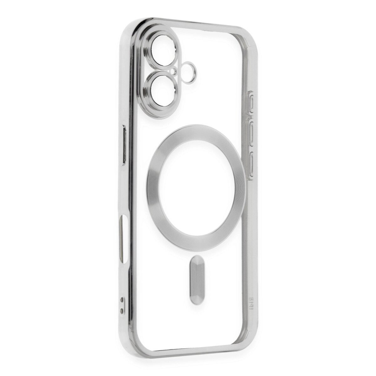 Apple İphone 16 Kılıf Kross Magneticsafe Kapak - Gümüş Apple İphone 16 Kılıf Kross Magneticsafe Kapak - Gümüş