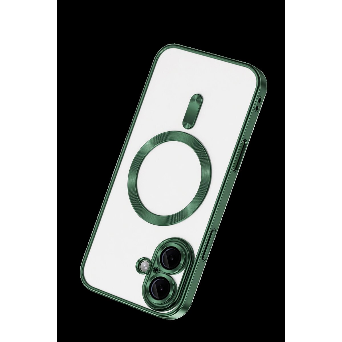Apple İphone 16 Kılıf Kross Magneticsafe Kapak - Koyu Yeşil Apple İphone 16 Kılıf Kross Magneticsafe Kapak - Koyu Yeşil