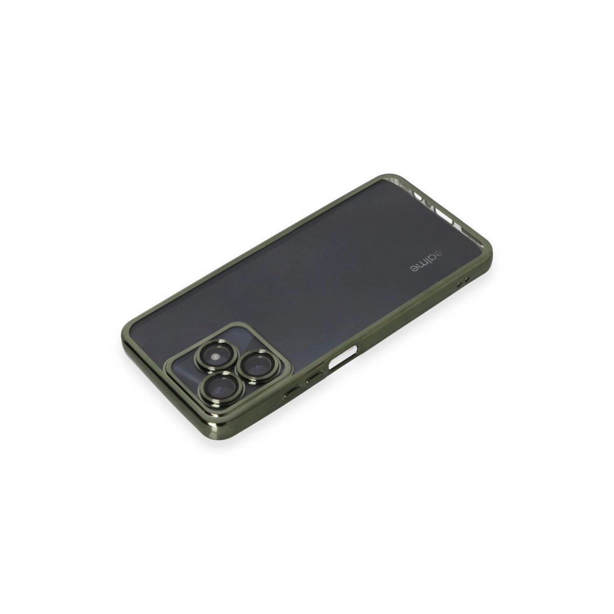 Realme C53 Kılıf Razer Lensli Silikon - Yeşil Realme C53 Kılıf Razer Lensli Silikon - Yeşil