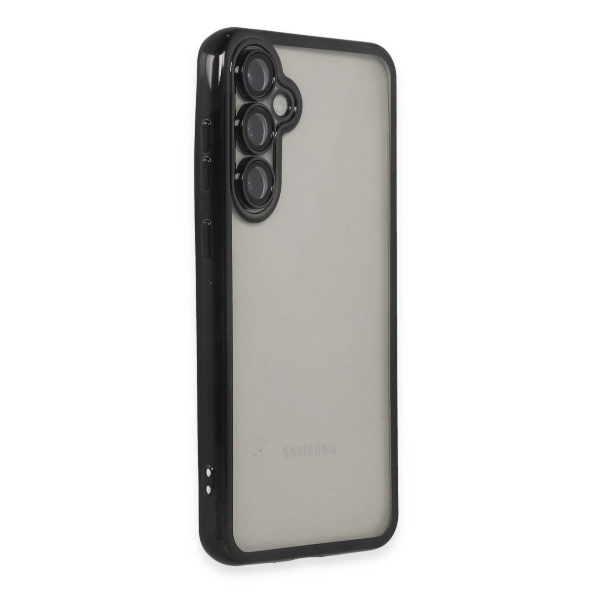 Samsung Galaxy S23 Fe Kılıf Razer Lensli Silikon - Siyah Samsung Galaxy S23 Fe Kılıf Razer Lensli Silikon - Siyah