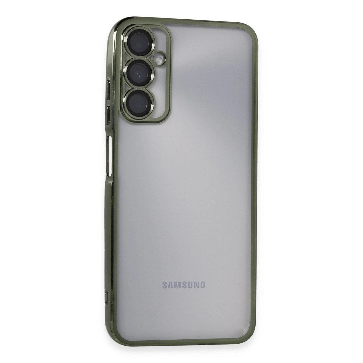 Galaxy A05s Kılıf  Lensli  - Yeşil