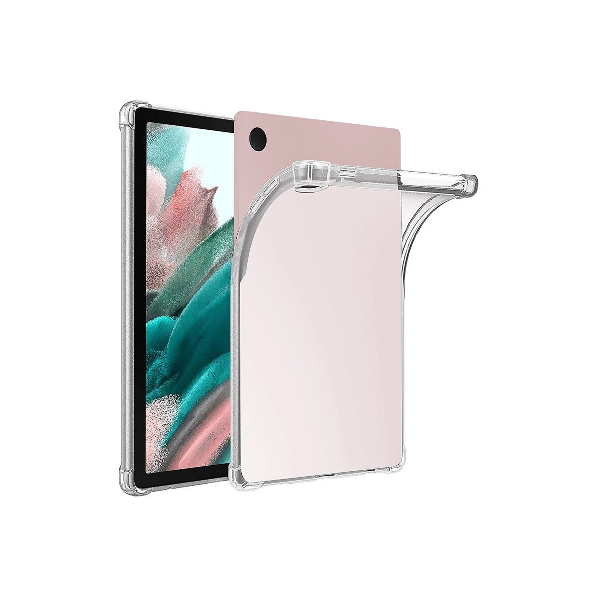Samsung Galaxy X510 Tab S9 Fe 11 Kılıf Anti Shock Tablet Silikon - Şeffaf Samsung Galaxy X510 Tab S9 Fe 11 Kılıf Anti Shock Tablet Silikon - Şeffaf