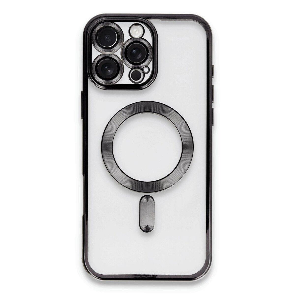 Apple İphone 16 Pro Kılıf Kross Magneticsafe Kapak - Siyah