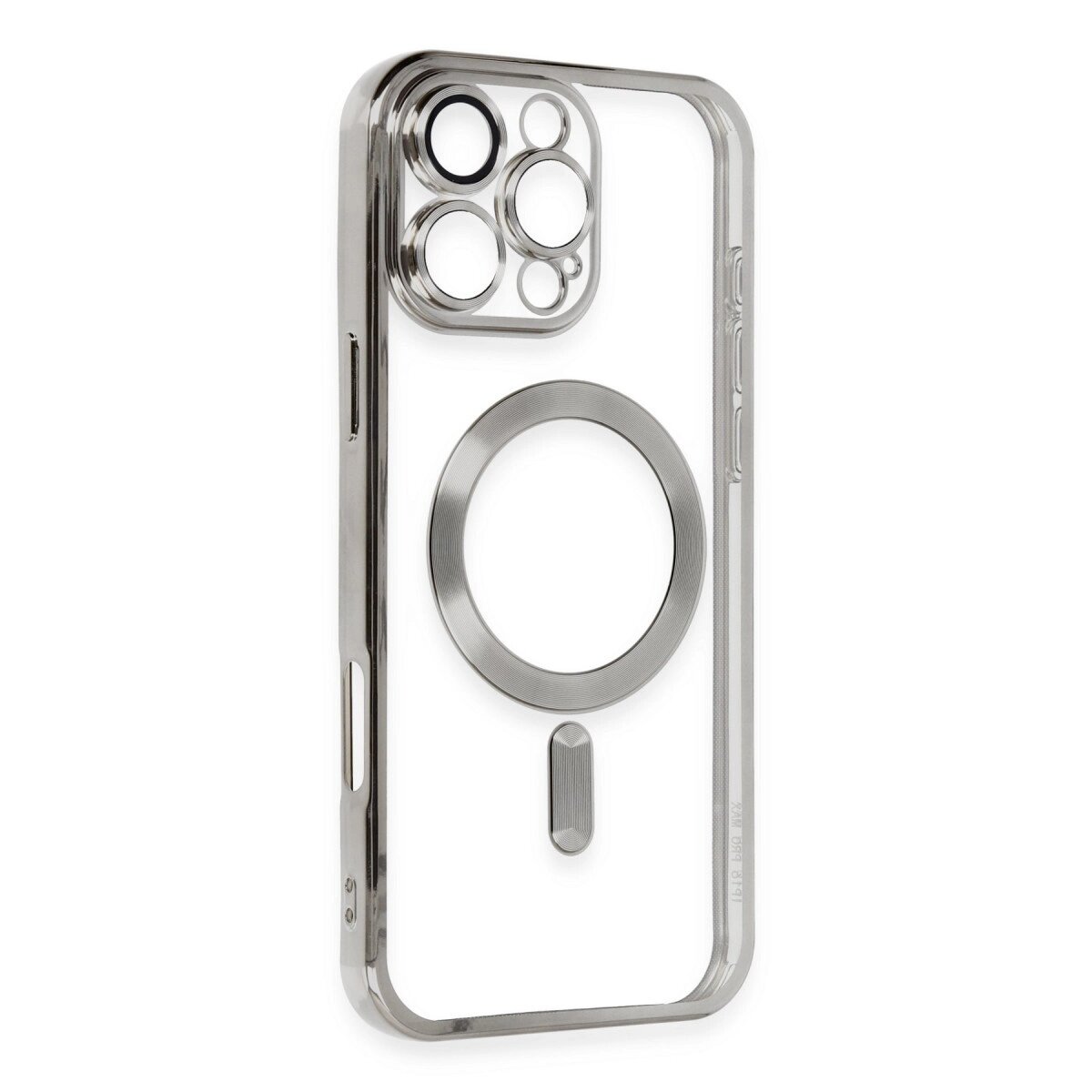 Apple İphone 16 Pro Kılıf Kross Magneticsafe Kapak - Titan Gri