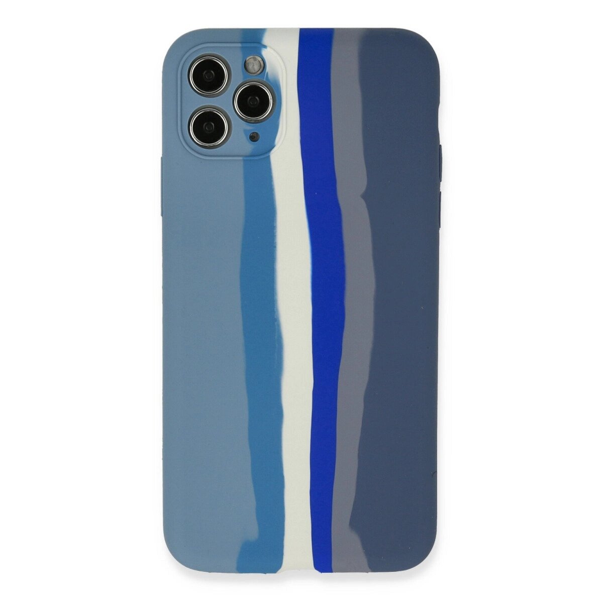 Apple İphone 11 Pro Kılıf Ebruli Lansman Silikon - Mavi-gri Apple İphone 11 Pro Kılıf Ebruli Lansman Silikon - Mavi-gri