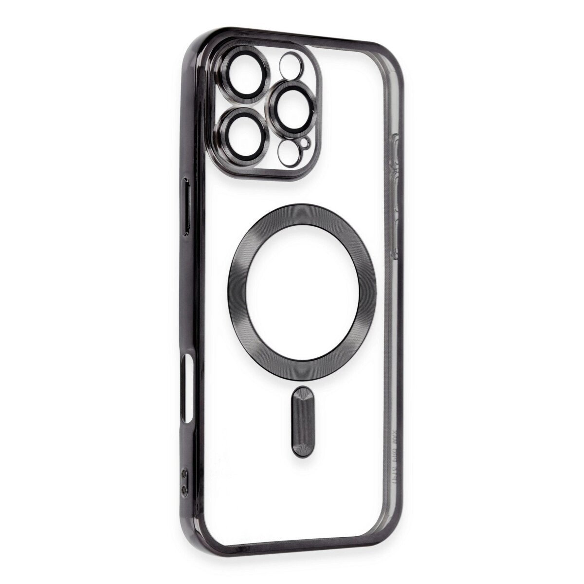 Apple İphone 16 Pro Max Kılıf Kross Magneticsafe Kapak - Siyah Apple İphone 16 Pro Max Kılıf Kross Magneticsafe Kapak - Siyah