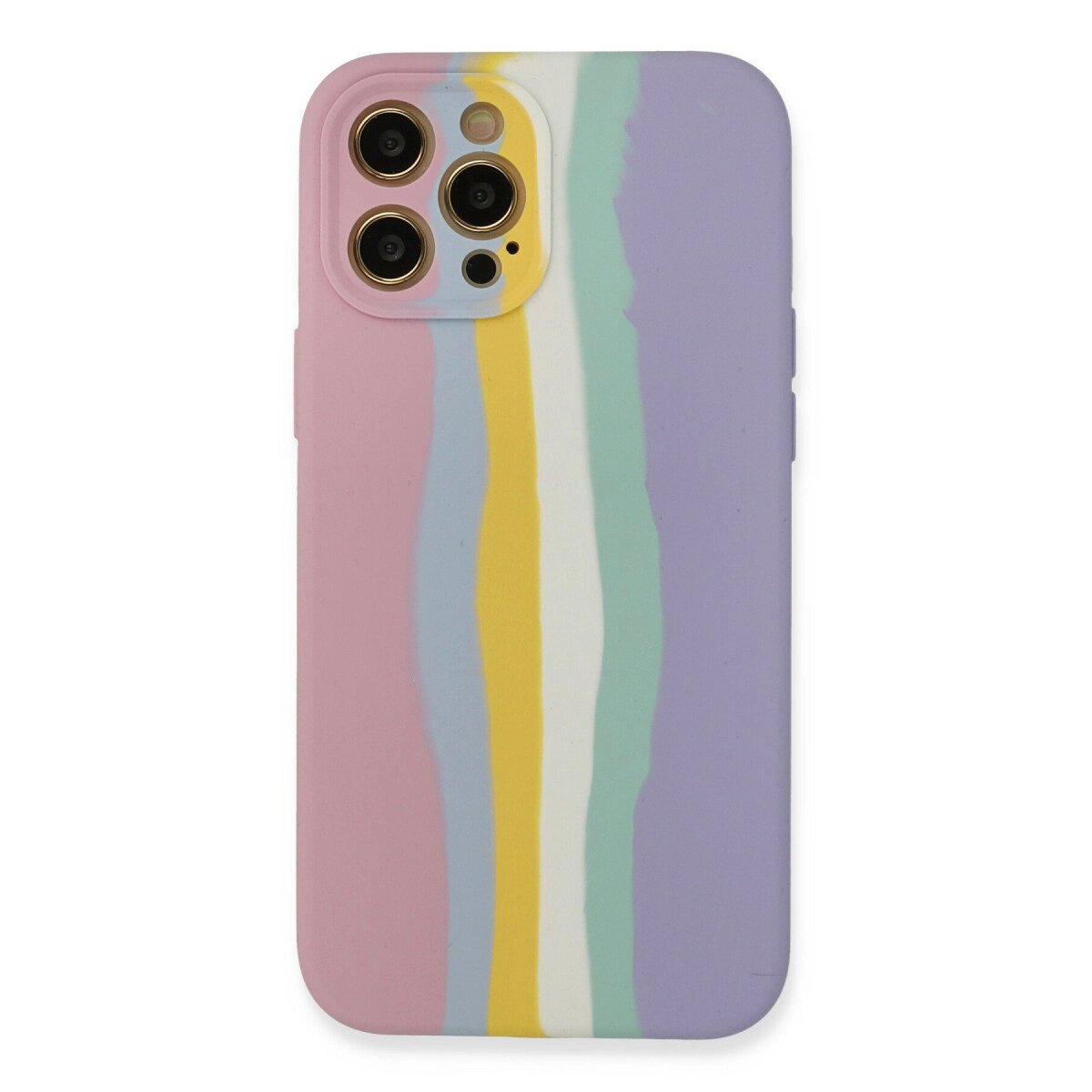 Apple İphone 12 Pro Max Kılıf Ebruli Lansman Silikon - Pembe-lila Apple İphone 12 Pro Max Kılıf Ebruli Lansman Silikon - Pembe-lila