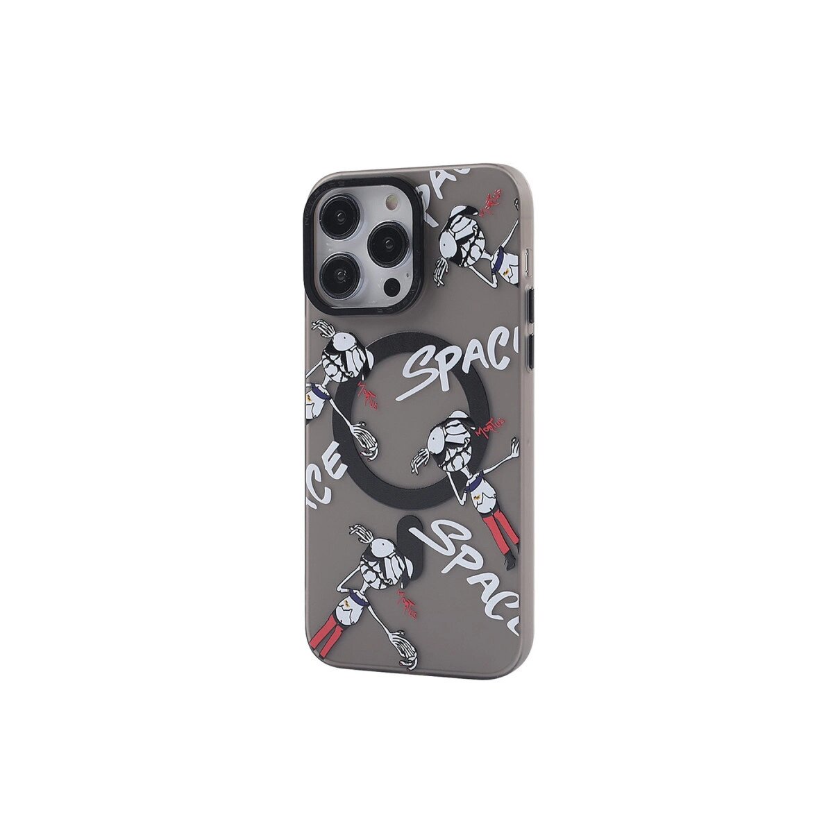 Apple İphone 14 Pro Kılıf Apollo Magneticsafe Desenli Kapak - Apollo Siyah - 3 Apple İphone 14 Pro Kılıf Apollo Magneticsafe Desenli Kapak - Apollo Siyah - 3