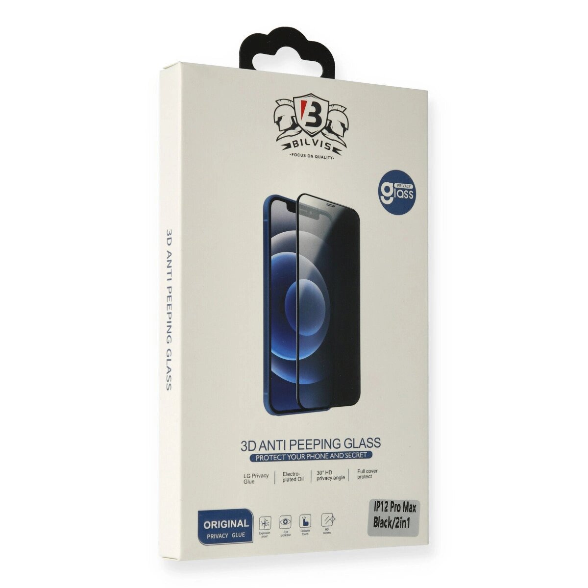 Apple İphone 13 Mini Bilvis Hayalet Cam Ekran Koruyucu
