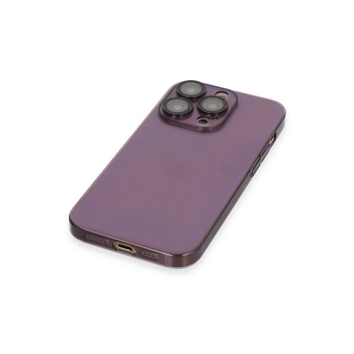 Apple İphone 13 Pro Max Kılıf Armada Lensli Kapak - Derin Mor Apple İphone 13 Pro Max Kılıf Armada Lensli Kapak - Derin Mor
