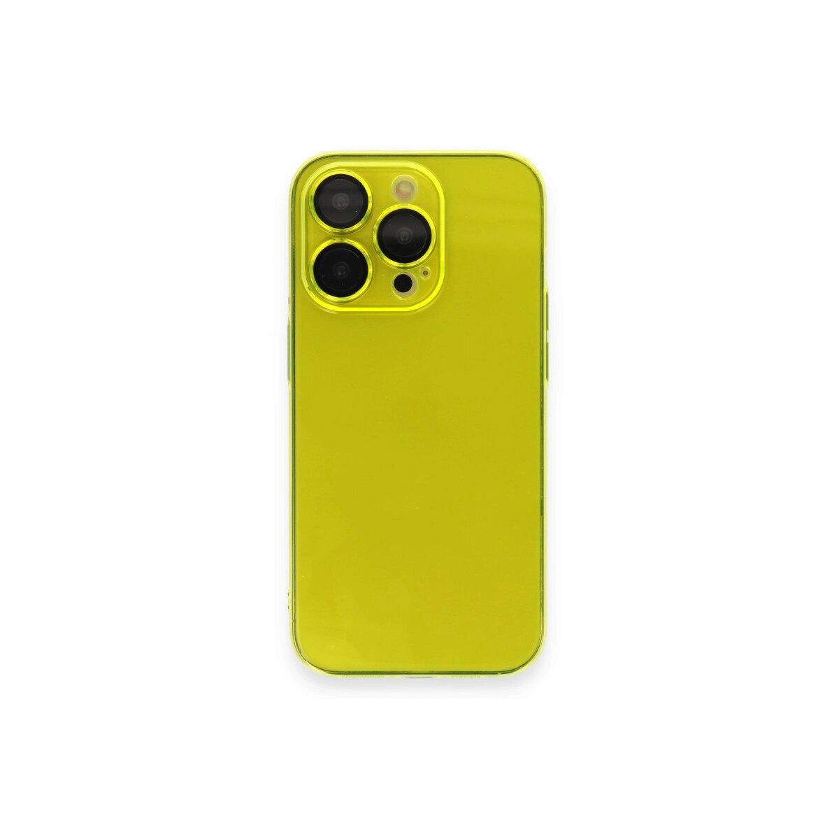 Apple İphone 14 Pro Kılıf Armada Lensli Kapak - Sarı Apple İphone 14 Pro Kılıf Armada Lensli Kapak - Sarı