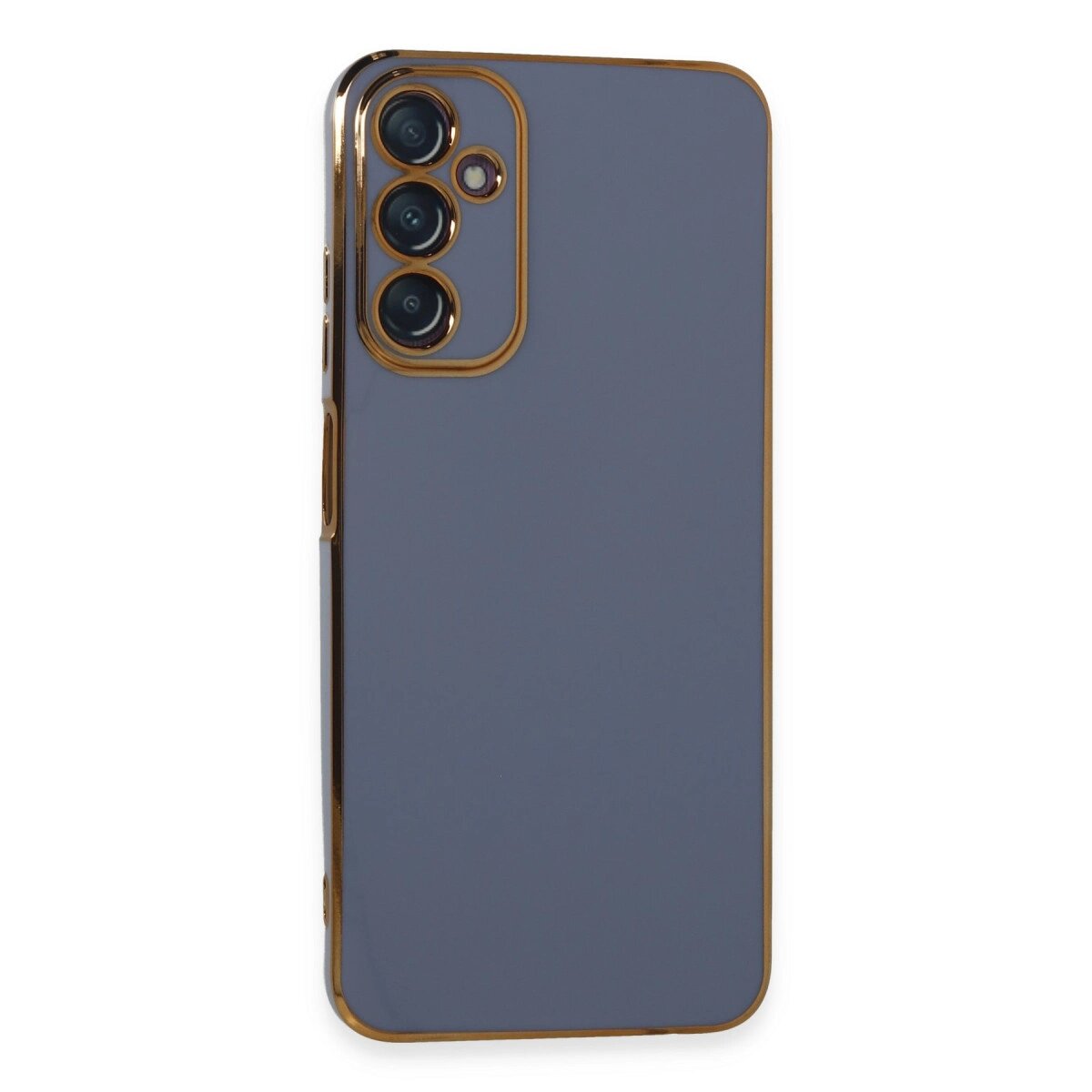 Samsung Galaxy A05s Kılıf Volet Silikon - Mavi Samsung Galaxy A05s Kılıf Volet Silikon - Mavi