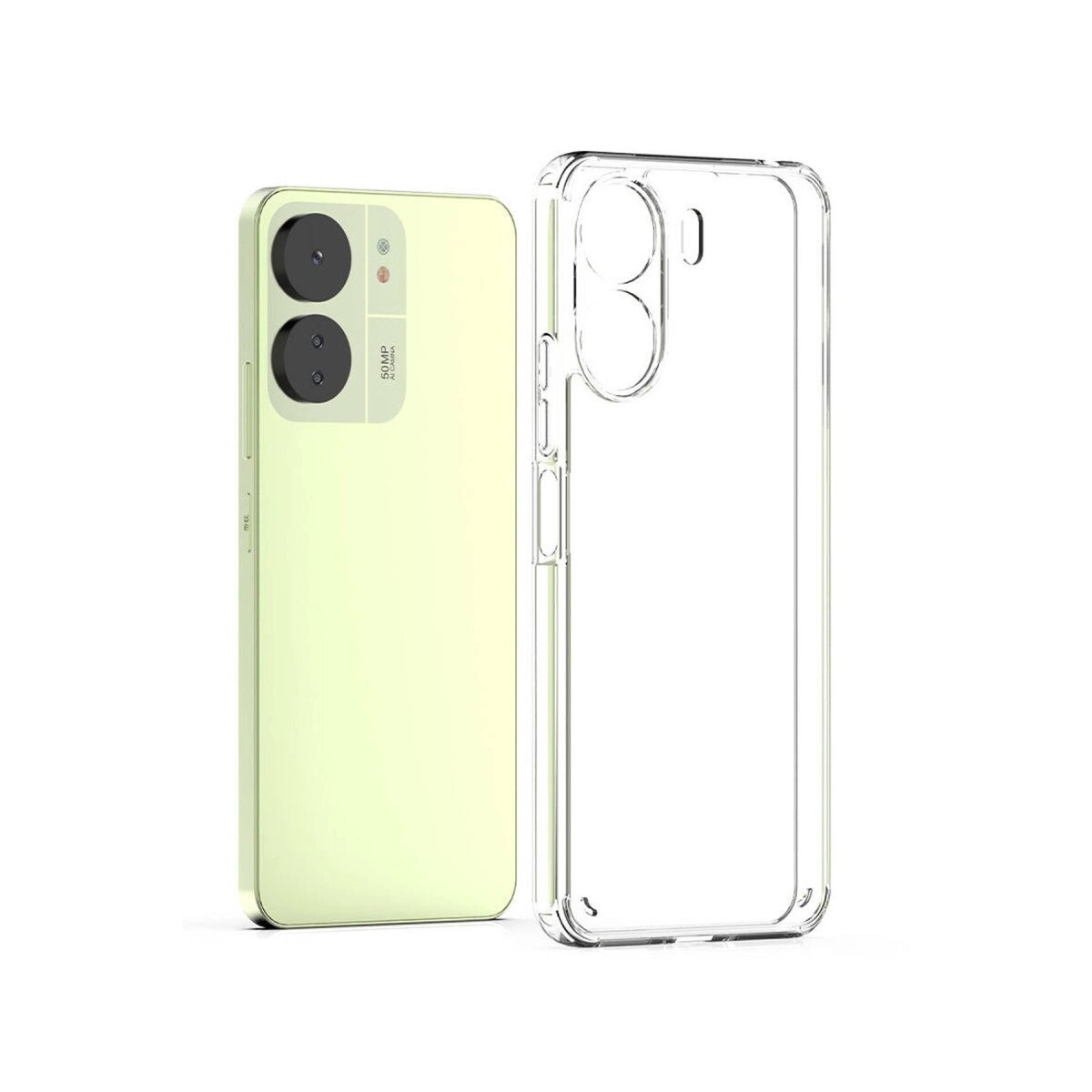 Xiaomi Redmi 13c Kılıf Lüx Şeffaf Silikon Xiaomi Redmi 13c Kılıf Lüx Şeffaf Silikon