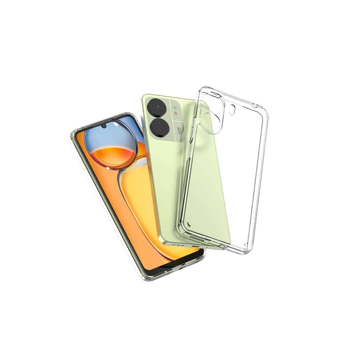 Xiaomi Redmi 13c Kılıf Lüx Şeffaf Silikon Xiaomi Redmi 13c Kılıf Lüx Şeffaf Silikon