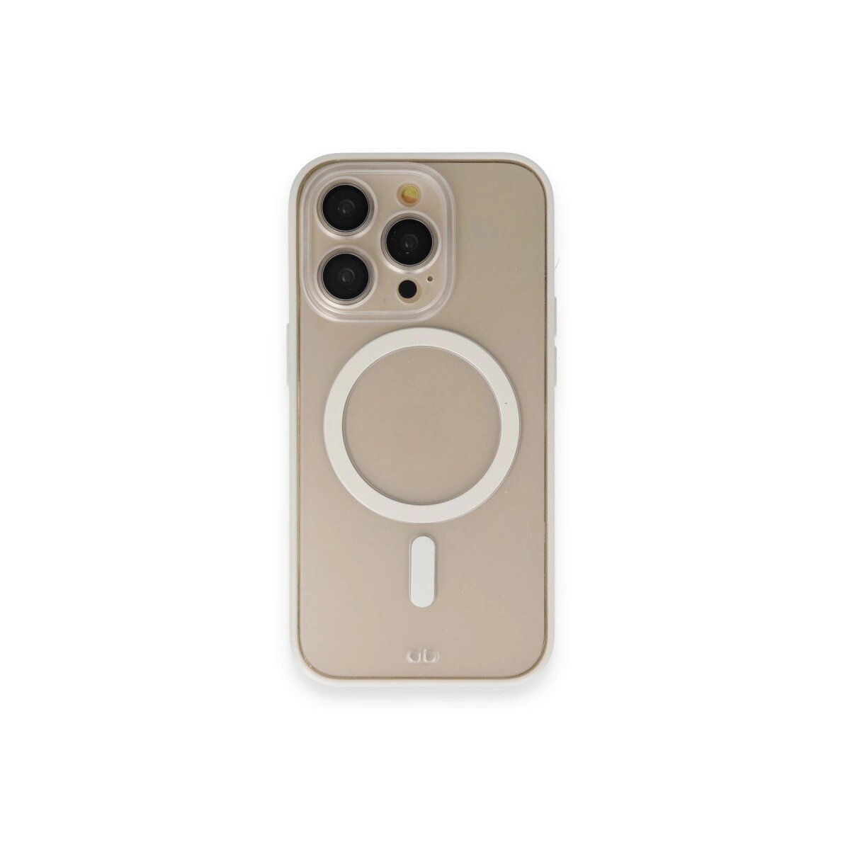 Apple İphone 14 Pro Kılıf Grand Magneticsafe Kapak - Beyaz Apple İphone 14 Pro Kılıf Grand Magneticsafe Kapak - Beyaz