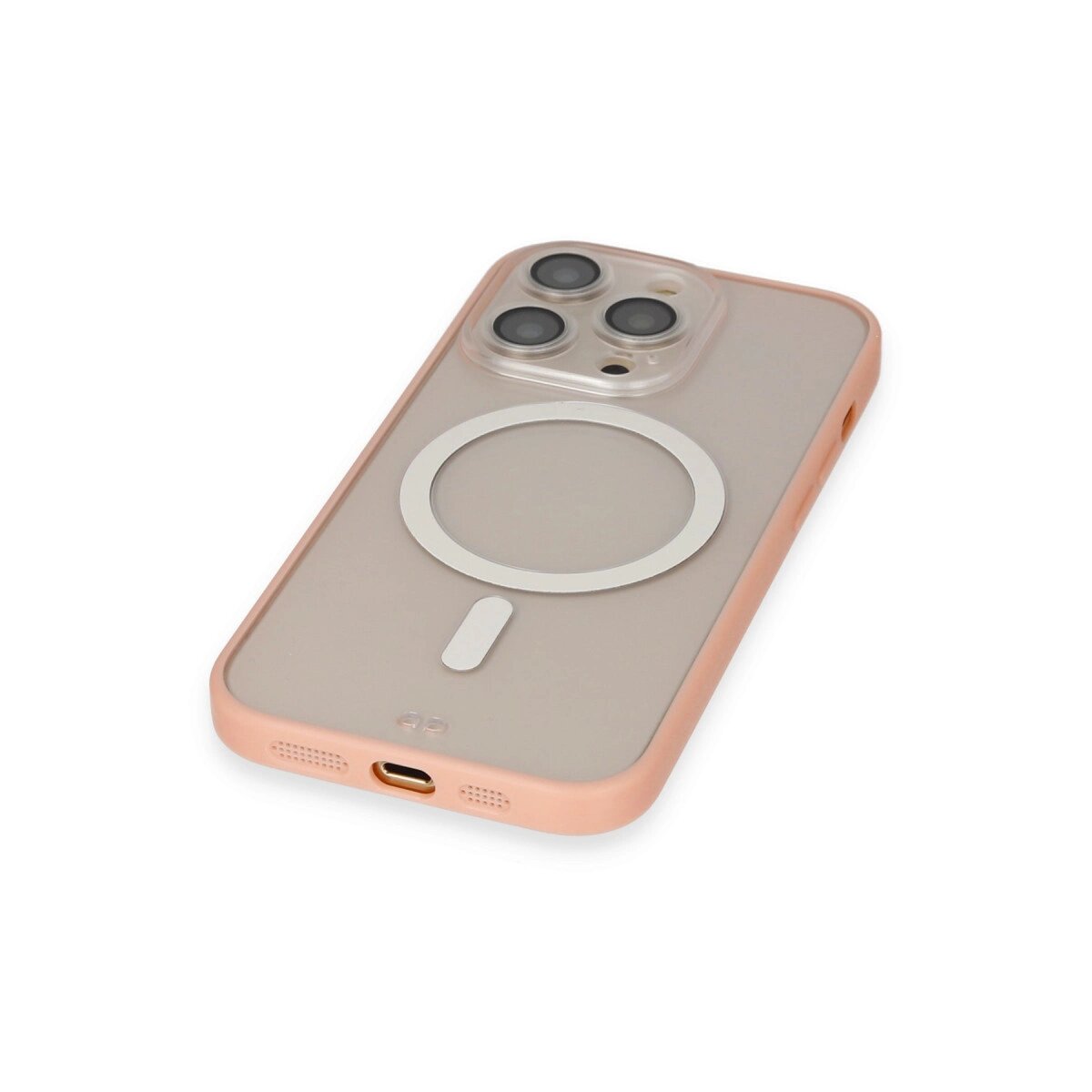 Apple İphone 14 Pro Kılıf Grand Magneticsafe Kapak - Pembe Apple İphone 14 Pro Kılıf Grand Magneticsafe Kapak - Pembe