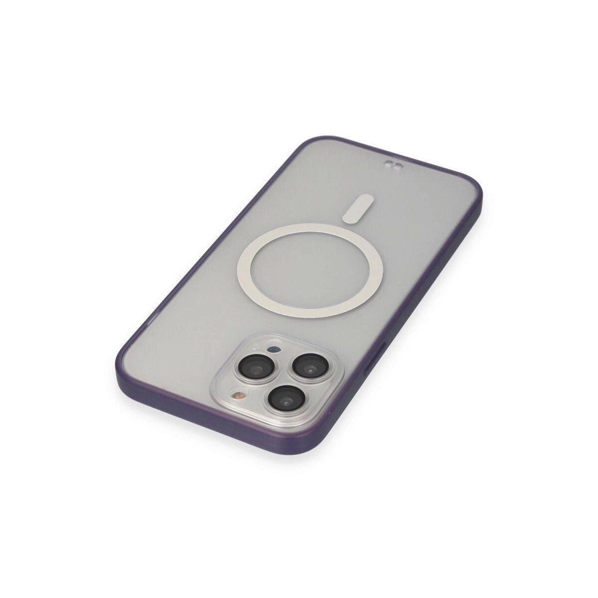 Apple İphone 14 Pro Kılıf Grand Magneticsafe Kapak - Mor Apple İphone 14 Pro Kılıf Grand Magneticsafe Kapak - Mor